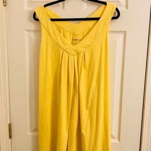 New Bright Yellow Summer Tunic Sz 1X by Roman’s